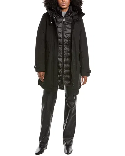 Woolrich Authentic 3-in-1 Down Parka In Black