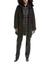 Woolrich Authentic 3-in-1 Down Parka In Black