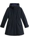 Woolrich Ramar Cloth Three-in-one Parker Coat In Black