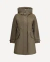 Woolrich Authentic 3 In 1 Parka Jacket In Green
