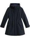 Woolrich Ramar Cloth Three-in-one Parker Coat In Blue