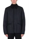 Woolrich Barrier Shirt Jacket In Blue