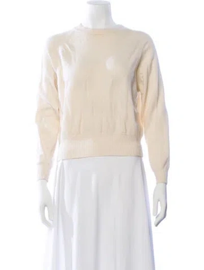 Pre-owned Woolrich Bateau Neckline Sweater In Neutral
