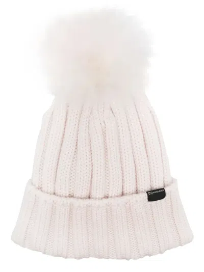 Woolrich Beanie Cashmere "pom Pom"