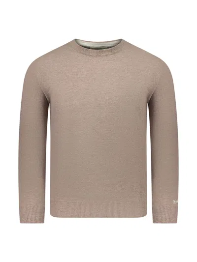 Woolrich Beige Wool Sweater In Sand
