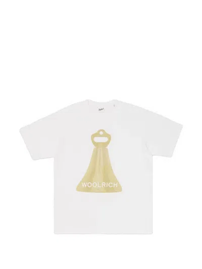 Woolrich Bell-print T-shirt In White