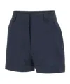 Woolrich Belt Loop Shorts In Blue