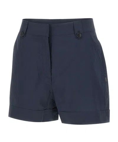 Woolrich Belt Loop Shorts In Blue