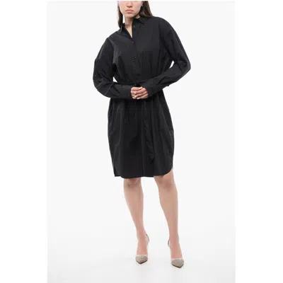 Woolrich Belted Long Sleeved Shirt Women's Dress