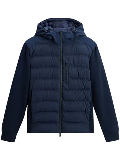 Woolrich Bering Padded Jacket In Blue