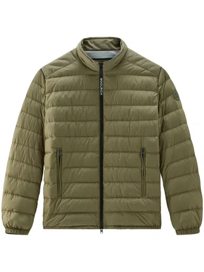 Woolrich Bering Padded Jacket In Green