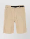 Woolrich Bermuda Shorts In Stretch Cotton