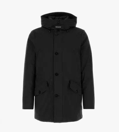 Woolrich Stretch Arctic Parka In Black