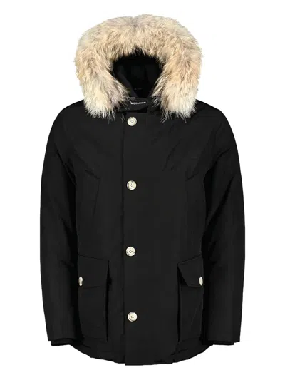 Woolrich Black Arctic Detachable Anorak Parka