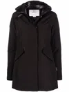 Woolrich John Rich & Bros Artic Parka In A Cotton Blend In Black