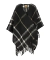 Woolrich Black Cape In Black