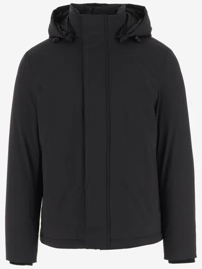 Woolrich Black Hooded Jacket