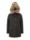 Woolrich Coats Blacks And Greys In Black