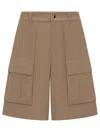 Woolrich Cord Camp Short In Beige