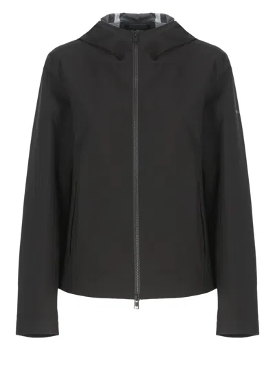 WOOLRICH WOOLRICH BLACK LIGHT STRETCH JACKET