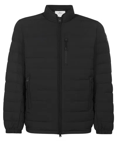 Woolrich Black Nylon Down Jacket For Women In Fw22
