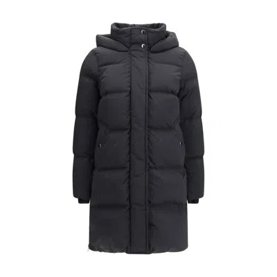 Woolrich Black Polyamide Coat