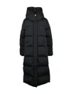 Woolrich Black Polyamide Quilted Down Jacket In Black