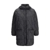 Woolrich Heritage Down Jacket In Blue