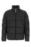 Woolrich Black Polyester Down Jacket In Black