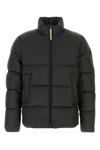 Woolrich Black Polyester Down Jacket In Black