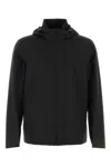 Woolrich Black Polyester Jacket In Black