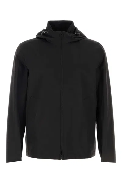 WOOLRICH BLACK POLYESTER JACKET