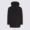 Woolrich Black Puffer Arctic Parka Down Jacket In Black