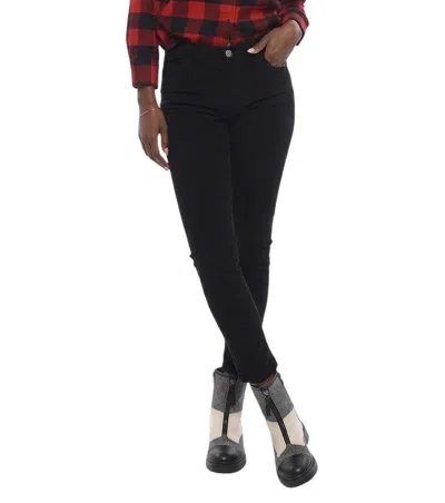 Woolrich Black Skinny Flat Front Pant In Multi