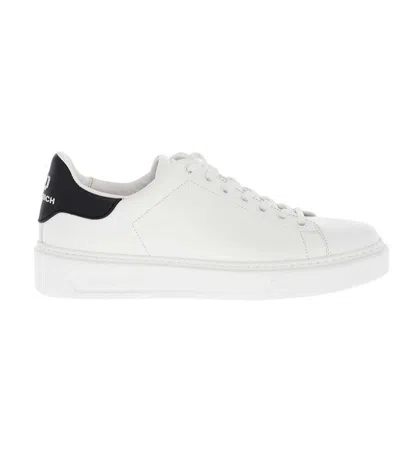 Woolrich Blackwhite Color Block Sneakers In White