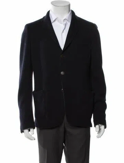 Pre-owned Woolrich Blazer In Blue