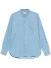 Woolrich Blue Button Down Shirt In Blue