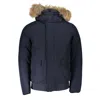Woolrich Blue Cotton Jacket In Blue