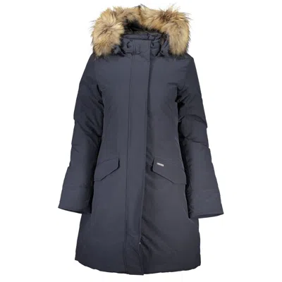 Woolrich Cotton Jackets & Women's Coat In Blue