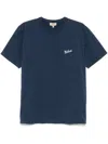 Woolrich Logo T-shirt In Blue