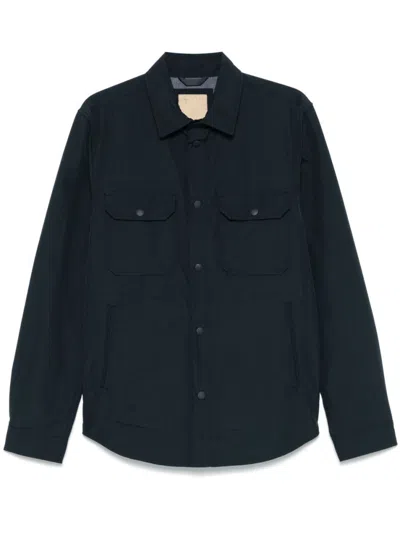WOOLRICH BLUE LONG SLEEVE SHIRT