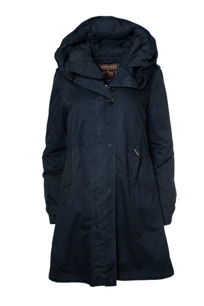 Woolrich , Blue Parka Coat