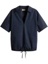Woolrich Poplin Blouse In Blue