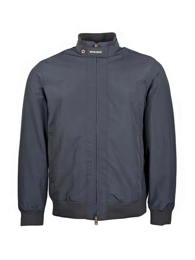WOOLRICH CHAQUETA BOMBER - AZUL