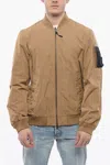 Woolrich Bomber City Windbreaker In Beige