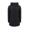 Woolrich Boulder Down Jacket In Black
