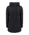 Woolrich Boulder Down Jacket In Black
