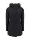 Woolrich Boulder Down Jacket In Black
