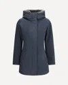 Woolrich Boulder Down Jacket In Blue