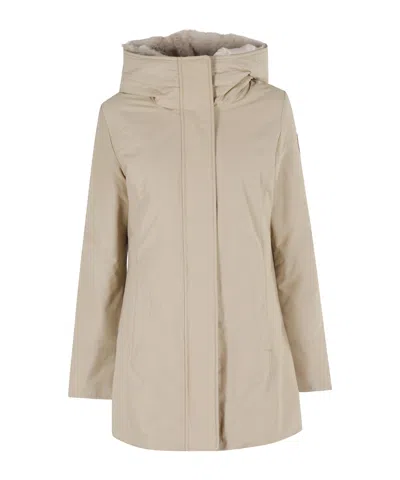 WOOLRICH BOULDER FAUX FUR PARKA